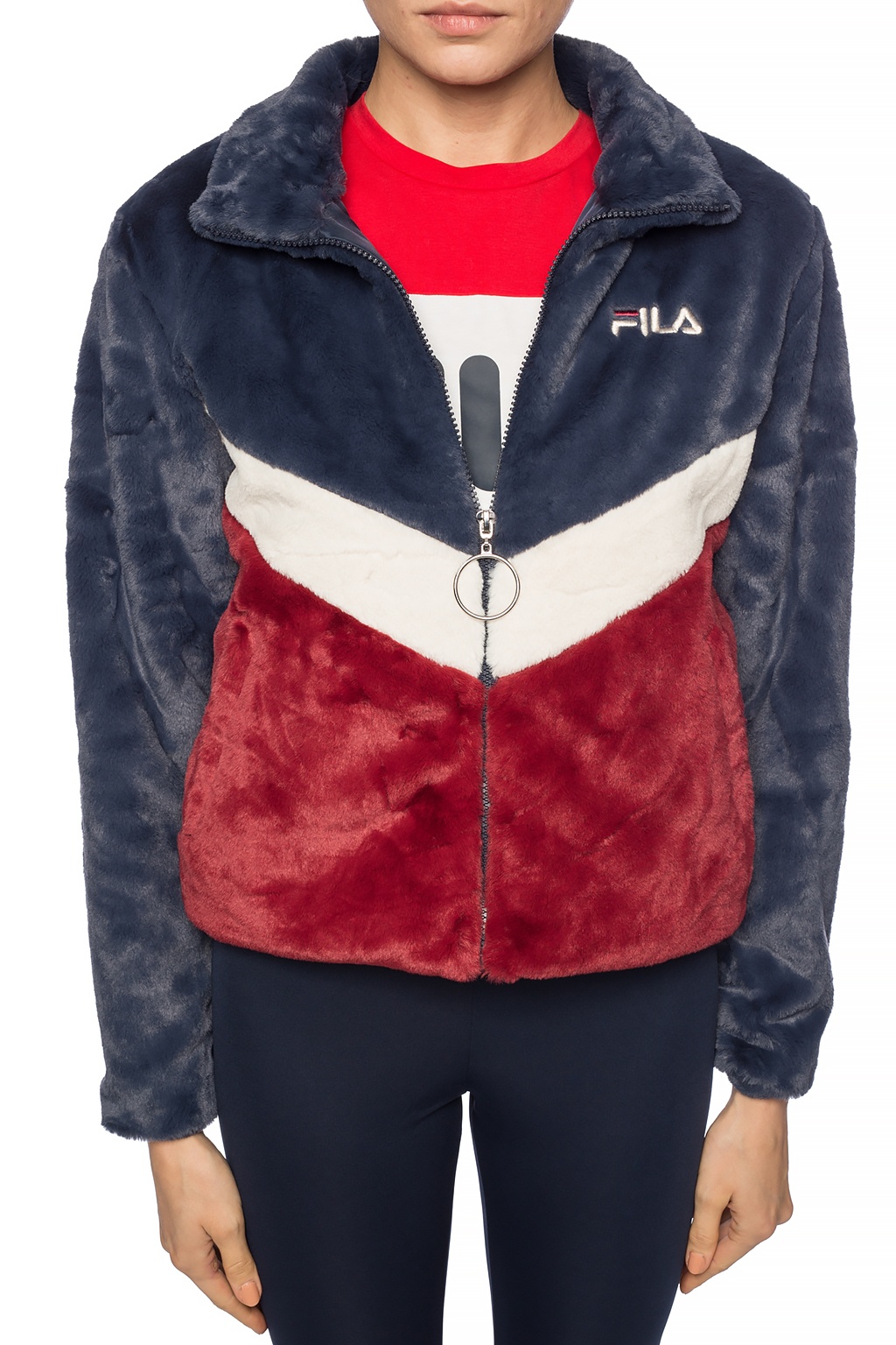 Fila on sale jacket fur